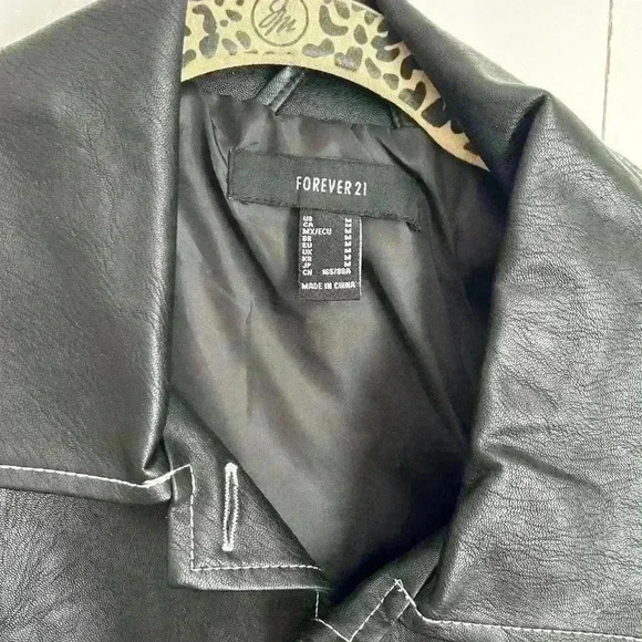 Forever 21 pho, leather jacket, Shacket - Picture 2 of 5